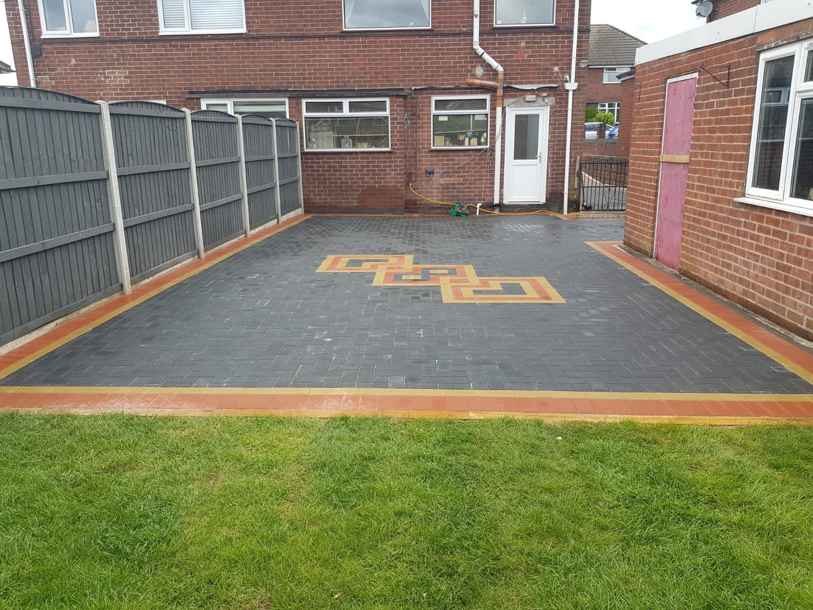 Completed paving project serving Manchester