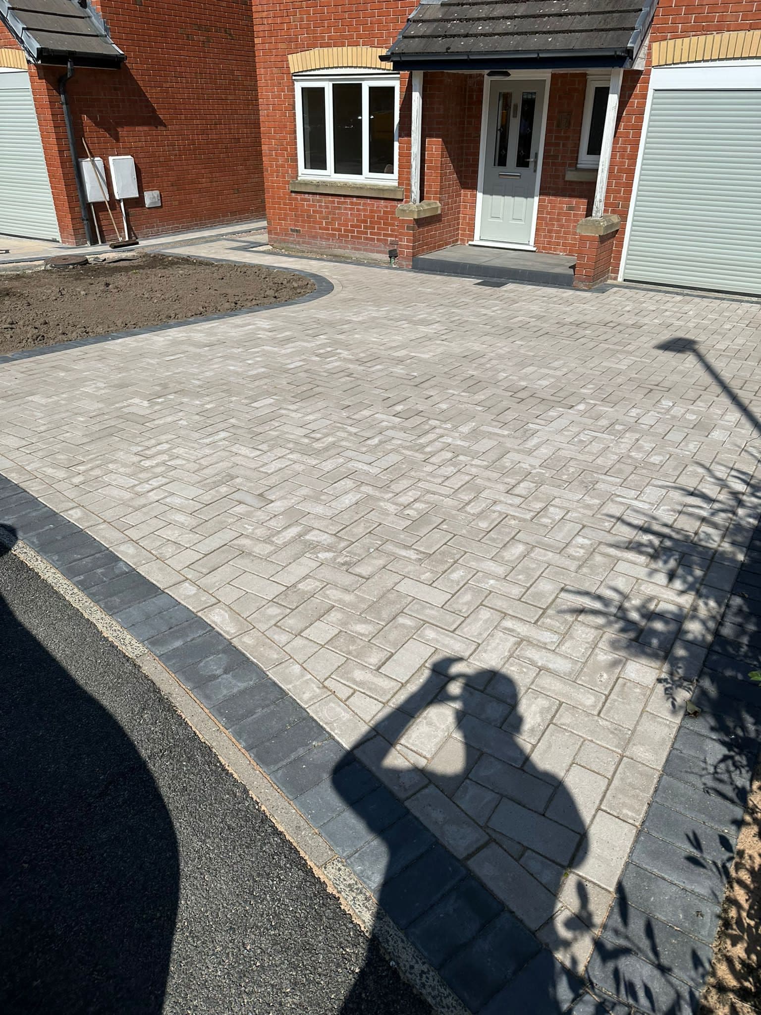 Completed driveway, patio or landscaping project 12