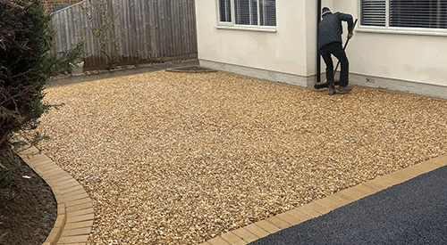 Finished driveways & patios project